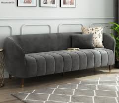 Buy Eldric 3 Seater Sofa Velvet