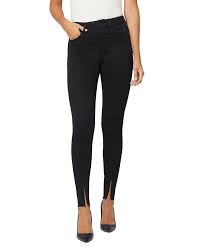 X Weworewhat The Danielle High Rise Skinny Ankle Zip Jeans In Black