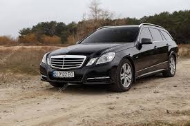 Have a similar car to sell? Dnipro Ukraine November 21 2020 Mercedes Benz E220 Cdi 2011 Black Color In The Autumn City Near The Forest 429950392 Larastock