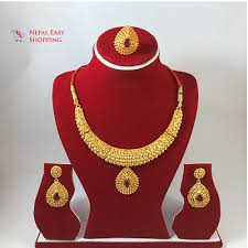panchdhatu gold plated rani haar with