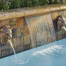 Waterfalls bring us closer to nature and ricorock inc. Swimming Pool Waterfall All Architecture And Design Manufacturers Videos