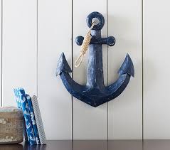 Wood Anchor Decor Kids Room Decor