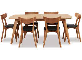Our dining tables are sourced from top designers from across the world. Rho 1500 Small Extension Dining Table Pero Chairs X 6