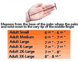 As you can see from the image below, you need to measure with a ruler, the length that goes from the base of the wrist to the tip of the middle finger. Cheap Football Gloves Size Chart Buy Online Off57 Discounted