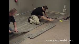 6mm (5mm + 1mm attached pad) no underlayment or glue needed; How To Install Pvc Vinyl Flooring Youtube