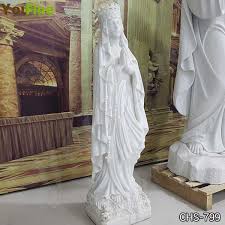 Life Size Marble Blessed Virgin Mary