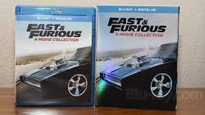 furious 8 collection blu ray