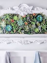 Beautiful Diy Succulent Wall Art