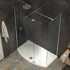 If you are looking into upgrading your bathroom, you'll want to take a closer look at what you can do with your new these walk in shower ideas are sure to impress. Kudos Ultimate 8mm 1700mm X 700mm Complete Curved Corner Walk In Shower Enclosure 7wic17cv