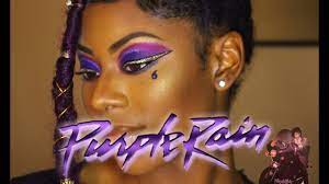 prince purple rain makeup