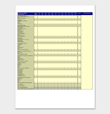Department Budget Template 4 Spreadsheets For Excel Pdf