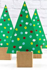 creative christmas tree crafts for kids