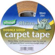 double sided carpet tape 50mm x 25m