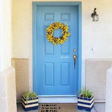 Williamsburg Blue Painted Door