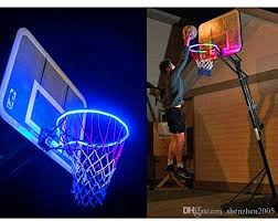 whole led basketball hoop lights