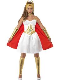 she ra latex hero fancy dress costume 20566