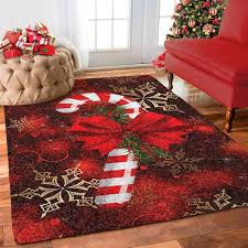 candy cane rug in 2022 christmas area