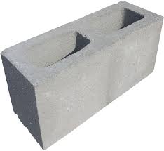 standard cored concrete block
