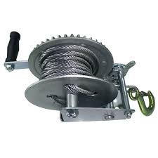 manual crane wire rope winch tractor