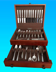 95 Pc Wallace Sterling Silver Normandy