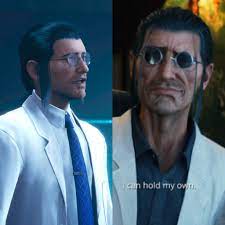 Thoughts on Crisis Core Reunion Hojo? (Left). I find it weird how much he  ages in 7 years, feel like they should have kept the wrinkles from his  Remake look. : r/FFVIIRemake