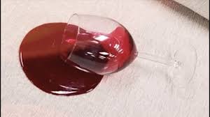 how to clean up red wine on carpet