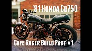 1981 cb750 cafe racer build part 1