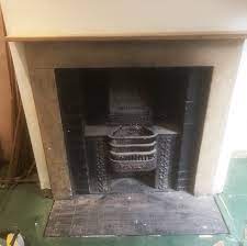 Stone Fireplace Cleaning
