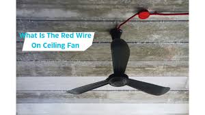 red wire on ceiling fan compare
