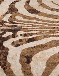 faux zebra rug adobe interiors