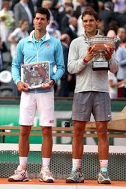 Nadal viene de levantar la décima en el masters 1000 de roma, doblengando en la final a novak djokovic. French Open 2014 Images Tennis Posters Novak Djokovic