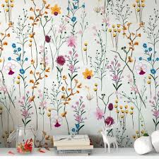 Fl Wallpaper Flower Wall Mural