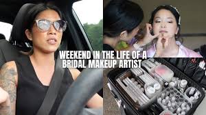 makeup artist vlog 7 person bridal