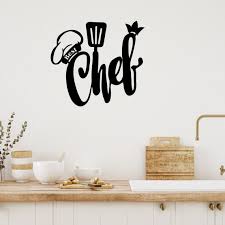 Buy Best Chef Metal Wall Art Kitchen