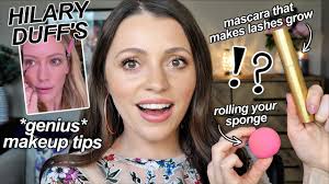 following hilary duff s makeup tutorial