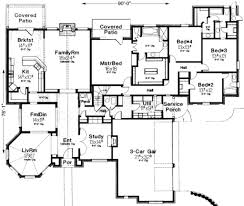 With the included finished basement option, it offers nearly 7,000 square feet of living space and up to 6 bedrooms. Gorgeous Four Bedroom House Plan Complete With Huge Master Closet Three Car Garage Separate Single Floor Plans 4 Bedrooms Landandplan