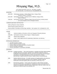 Curriculum Vitae  The Course of Our Lives   Kaplan Test Prep               Medical CV example