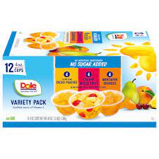 save on dole fruit cups variety pack no