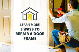door frame repair 5 ways to repair a