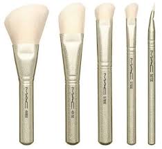 mac cosmetics snow ball brush kit