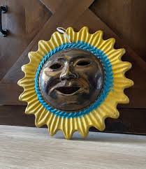 Vintage Sun Terracotta Metallic Face 13