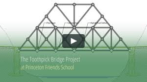 the toothpick bridge project on vimeo