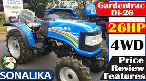 sonalika gardentrac di 26 mini tractor
