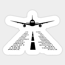 Each ipa symbol represents a sound. Pilot Phonetic Alphabet Merch Alphabet Airplane Phonetic Air Traffic Sticker Teepublic
