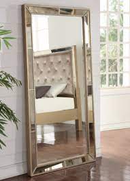 How to make a full length mirror. Xl Full Length Floor Mirror Wall Leaning Rectangle Gold Frame Tall Large Wood Floor Mirror Living Room Living Room Mirrors Floor Mirror
