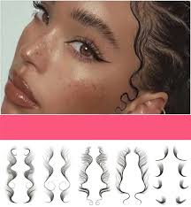 natural waterproof curly hair edges for