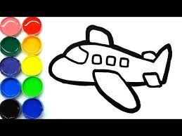 Selain nyaman, bepergian menggunakan alat transportasi yang satu ini juga sangatlah cepat. Cara Menggambar Dan Mewarnai Pesawat Terbang Mudah Bagus Untuk Anak Anak Cara Menggambar Gambar Warna