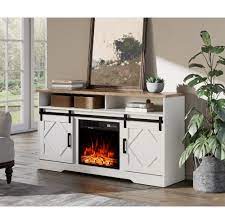 Wampat 2 In 1 Design Fireplace Tv Stand