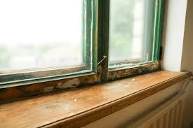 Wood Window Repair Stock Photos
