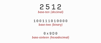 the differences between binary decimal